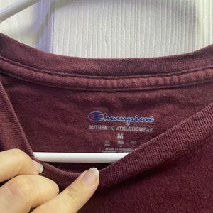 women’s champion shirt size M , only worn twice !